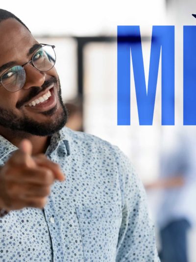 What is an MBA in HR? male student smiling